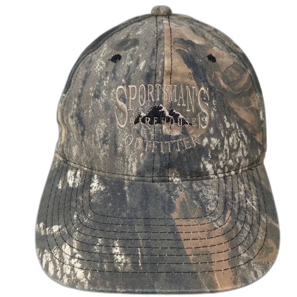 Outdoor Cap Sportsman's Warehouse Brown Camo Baseball Cap One Size Hat